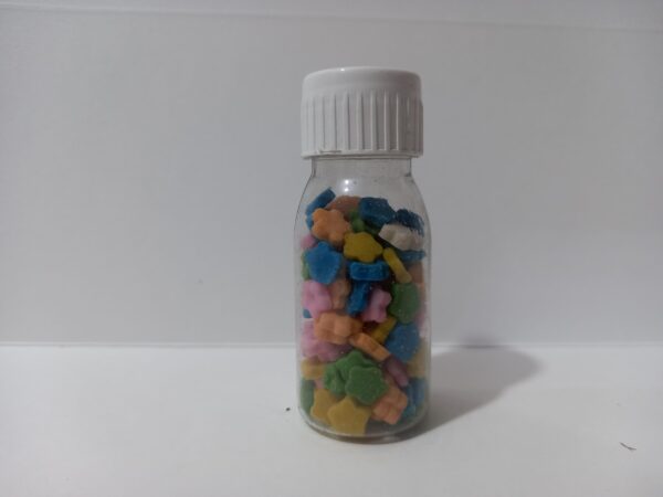 Multi Flowers Sprinkles 25grms Bottle