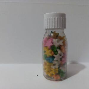Multi Star Sprinkles 25grms Bottle