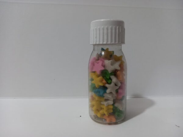 Multi Star Sprinkles 25grms Bottle