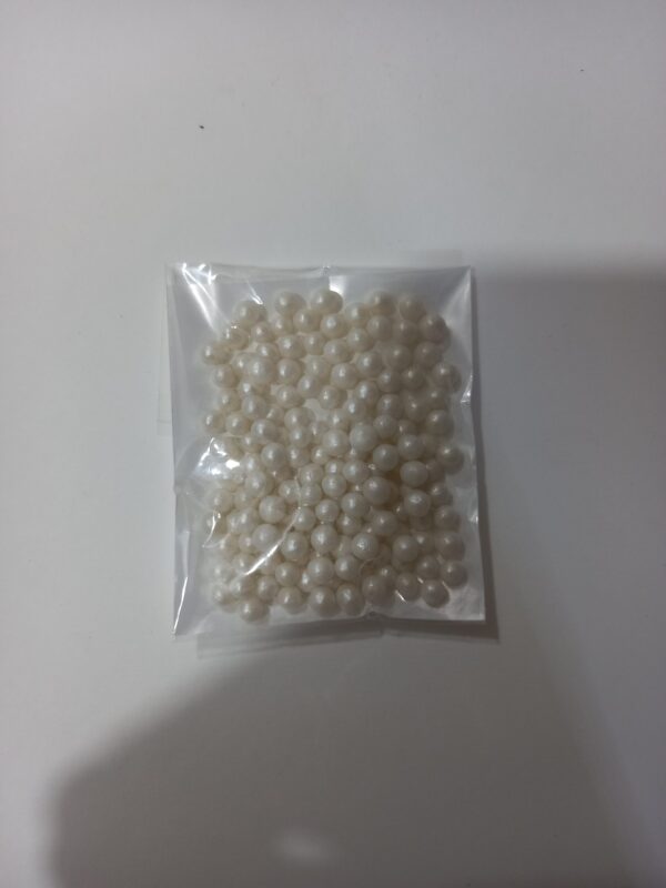 4mm White Sprinkles Pack