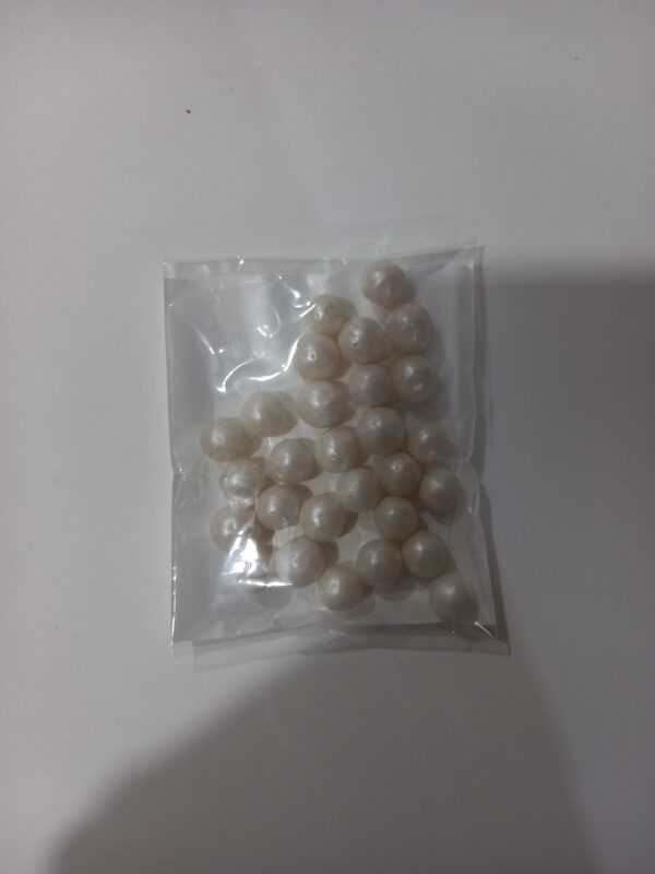 7mm White Sprinkles Pack