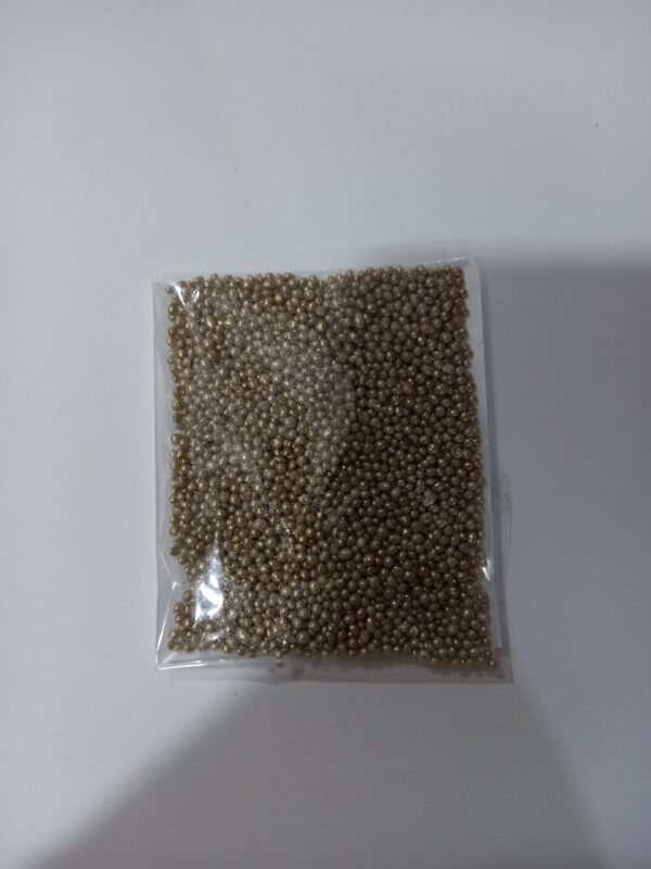 2MM METALLIC GOLDEN SPRINKLES PACK