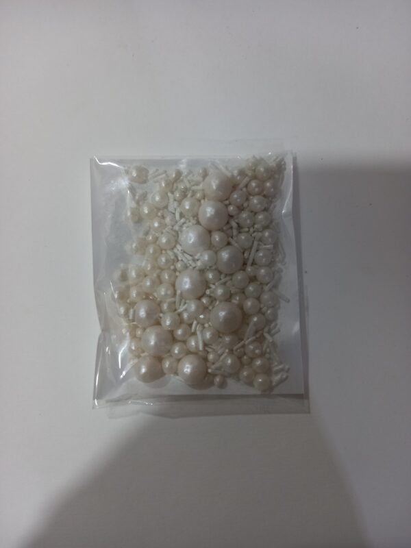 WHITE MIX SPRINKLES DESIGN 6 PACK