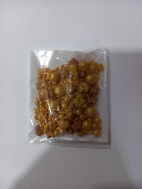 GOLDEN MIX SPRINKLES DESIGN 4 PACK