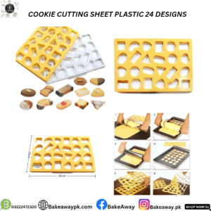 COOKIE CUTTING SHEET 24 DESIGNS