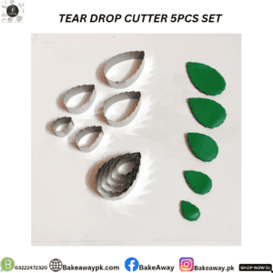 TEAR DROP CUTTER 5PCS SET