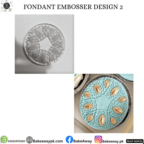 FONDANT EMBOSSER DESIGN 2