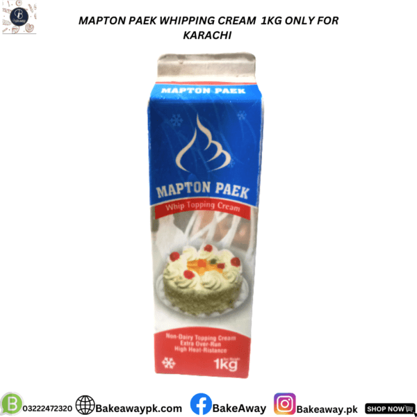 MAPTON WHIPPING CREAM 1KG ONLY FOR KARACHI