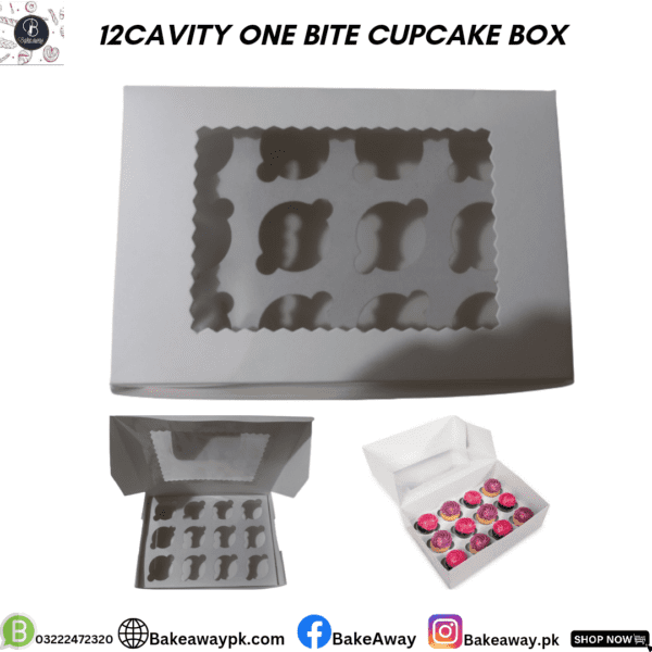 12CAVIT ONE BITE CUPCAKE BOX