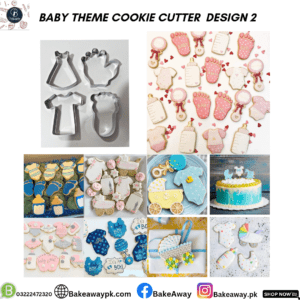 BABY THEME COOKIE CUTTER DESIGN 2