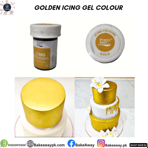 GOLDEN ICING GEL COLOUR