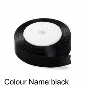 1INCH BLACK RIBBON FOR CAKE BOX