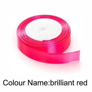 1INCH DARK PINK RIBBON FOR CAKE BOX