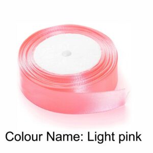1INCH LIGHT PINK RIBBON FOR CAKE BOX