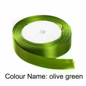 1INCH GREEN RIBBONS FOR CAKE BOX