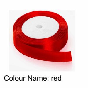 1INCH RED RIBBON FOR CAKE BOX