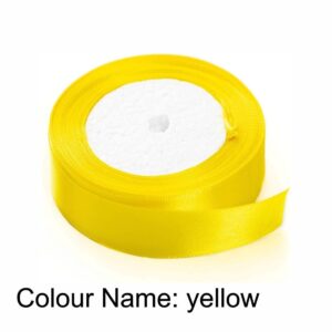 1INCH YELLOW RIBBON FOR CAKE BOX
