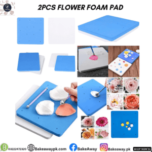 2PCS FLOWER FOAM PAD