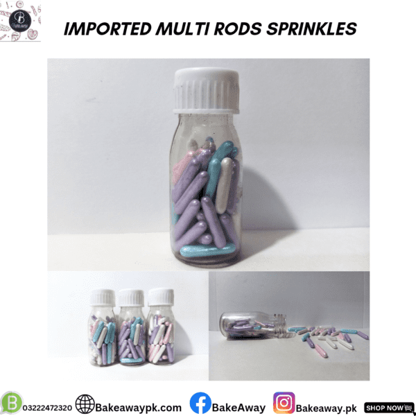 IMPORTED MULTI RODS SPRINKLES