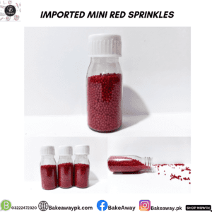 IMPORTED MINI RED SPRINKLES