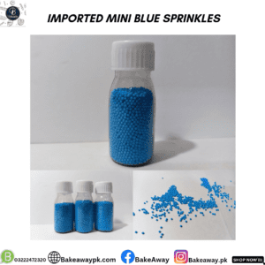 IMPARTED MINI BLUE SPRINKLES