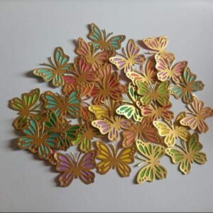 Butterfly Cutout Pack Of 5pcs Design 2