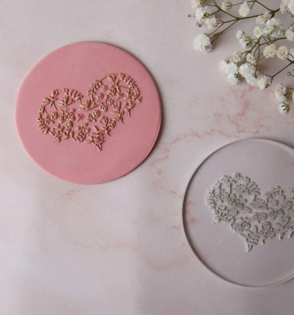 Heart Fondant Embosser