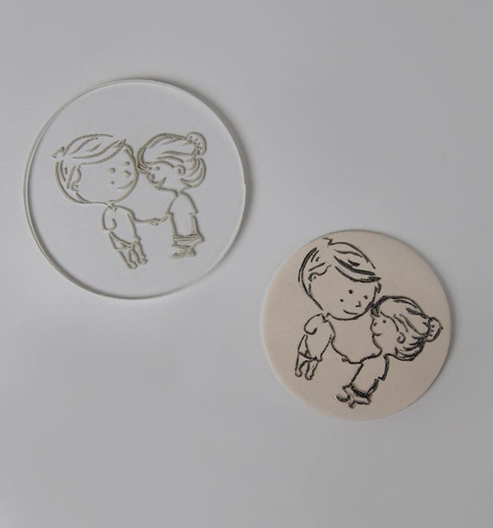 Grom Old Together Fondant Embosser