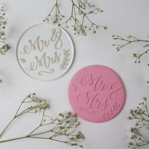 Mr & Mrs Fondant Embosser
