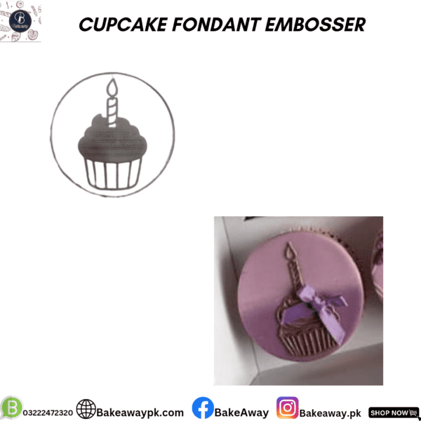 CUPCAKE FONDANT EMBOSSER
