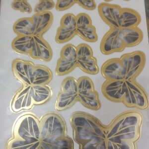 3D BLACK BUTTERFLY FOR CAKE DECORATION