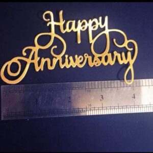 HAPPY ANNIVERSARY CUTOUTS PACK OF 5