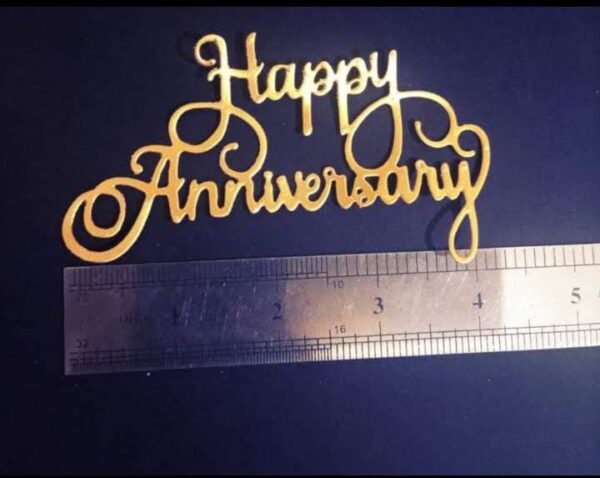 HAPPY ANNIVERSARY CUTOUTS PACK OF 5