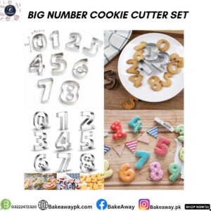 BIG NUMBER COOKIE CUTTER SET