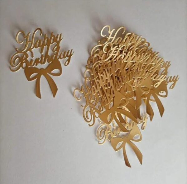 HBD CUTOUTS DESIGN 3 PACK OF 6