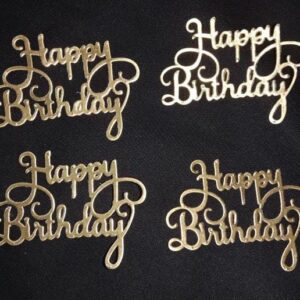 HBD CUTOUTS DESIGN 2 PACK OF 6