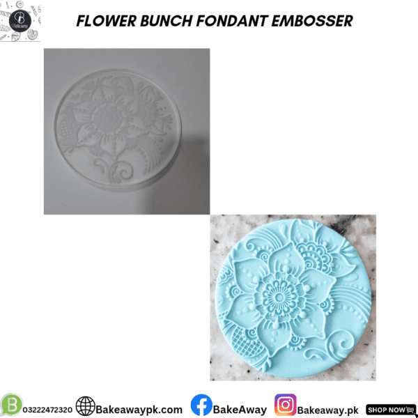 FLOWER BUNCH FONDANT EMBOSSER
