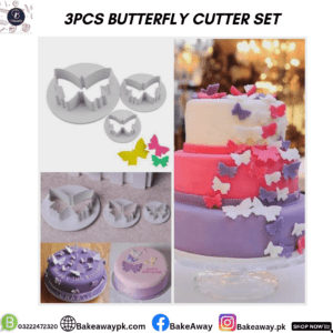 3PCS BUTTERFLY CUTTER