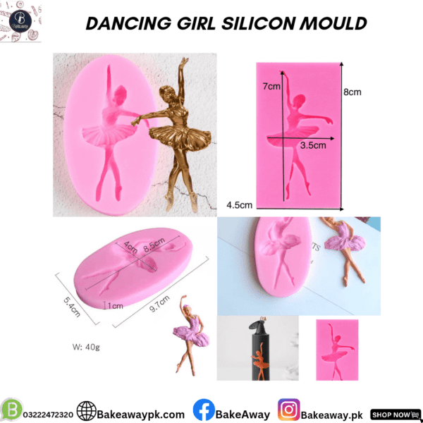DANCING GIRL SILICON MOULD