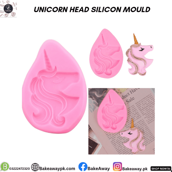 UNICORN FACE SILICON MOULD