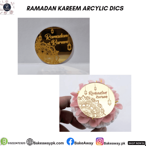 RAMADAN KAREEM ARCYLIC DISC