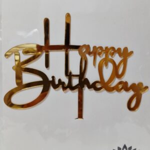 HAPPY BIRTHDAY ACRYLIC TOPPER DESIGN 15