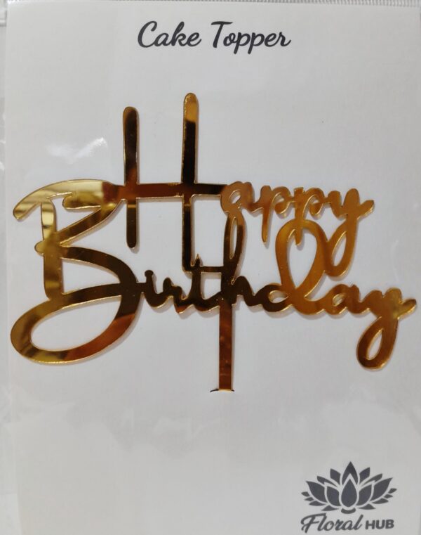 HAPPY BIRTHDAY ACRYLIC TOPPER DESIGN 15