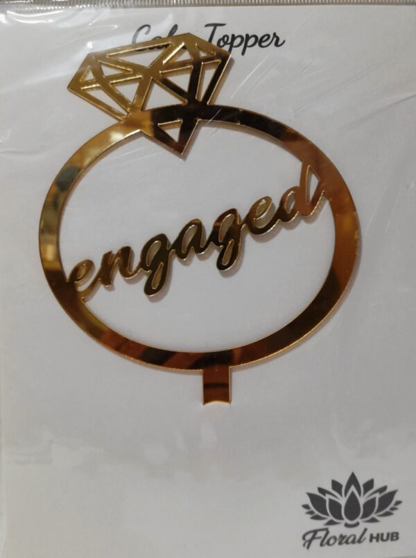 ENGAGE RING ARCYLIC TOPPER