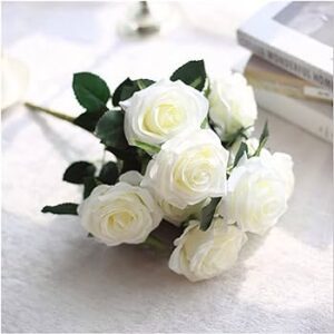 WHITE ROSES FLOWER BUNCH