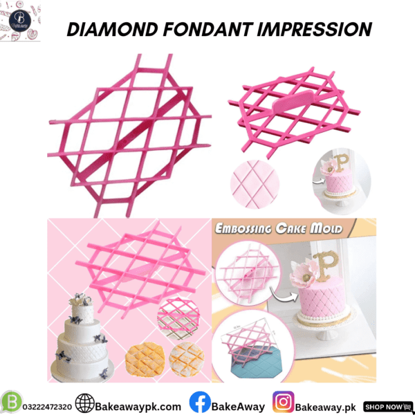 DIAMOND FONDANT IMPRESSION