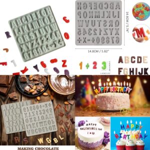 CAPITAL ALPHABET & NUMBER CHOCOLATE MOULD