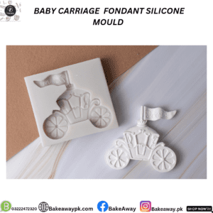 Baby Carriage Fondant Silicone Mould