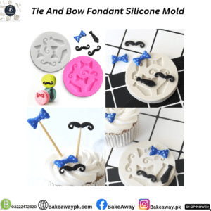 Tie & Bow Fondant Silicone Mould