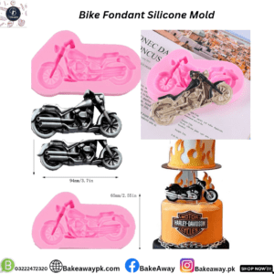 Bike Fondant Silicone Mould